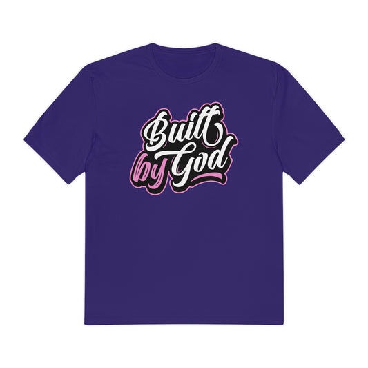 Built by God-  White on Pink (Unisex)