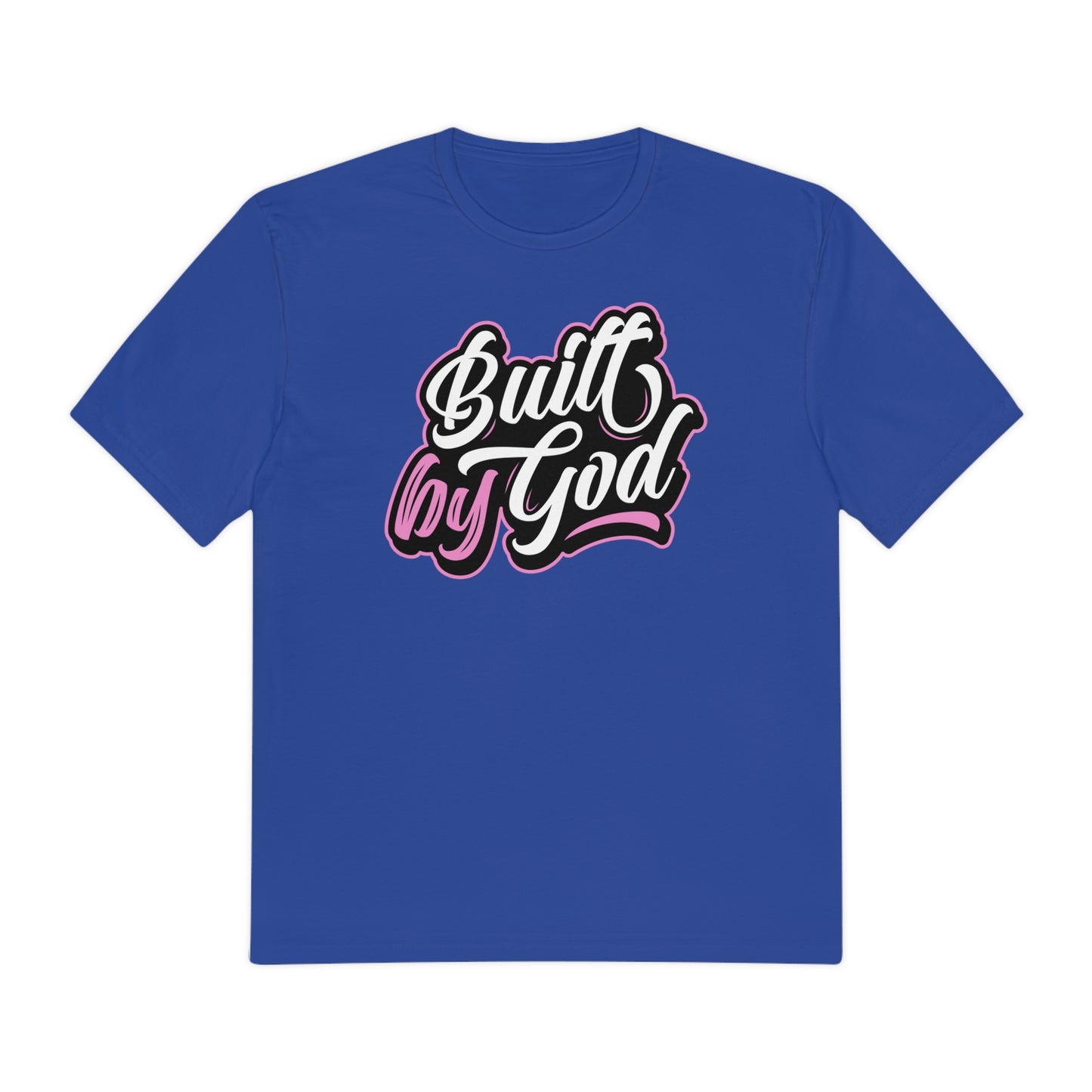 Built by God-  White on Pink (Unisex)