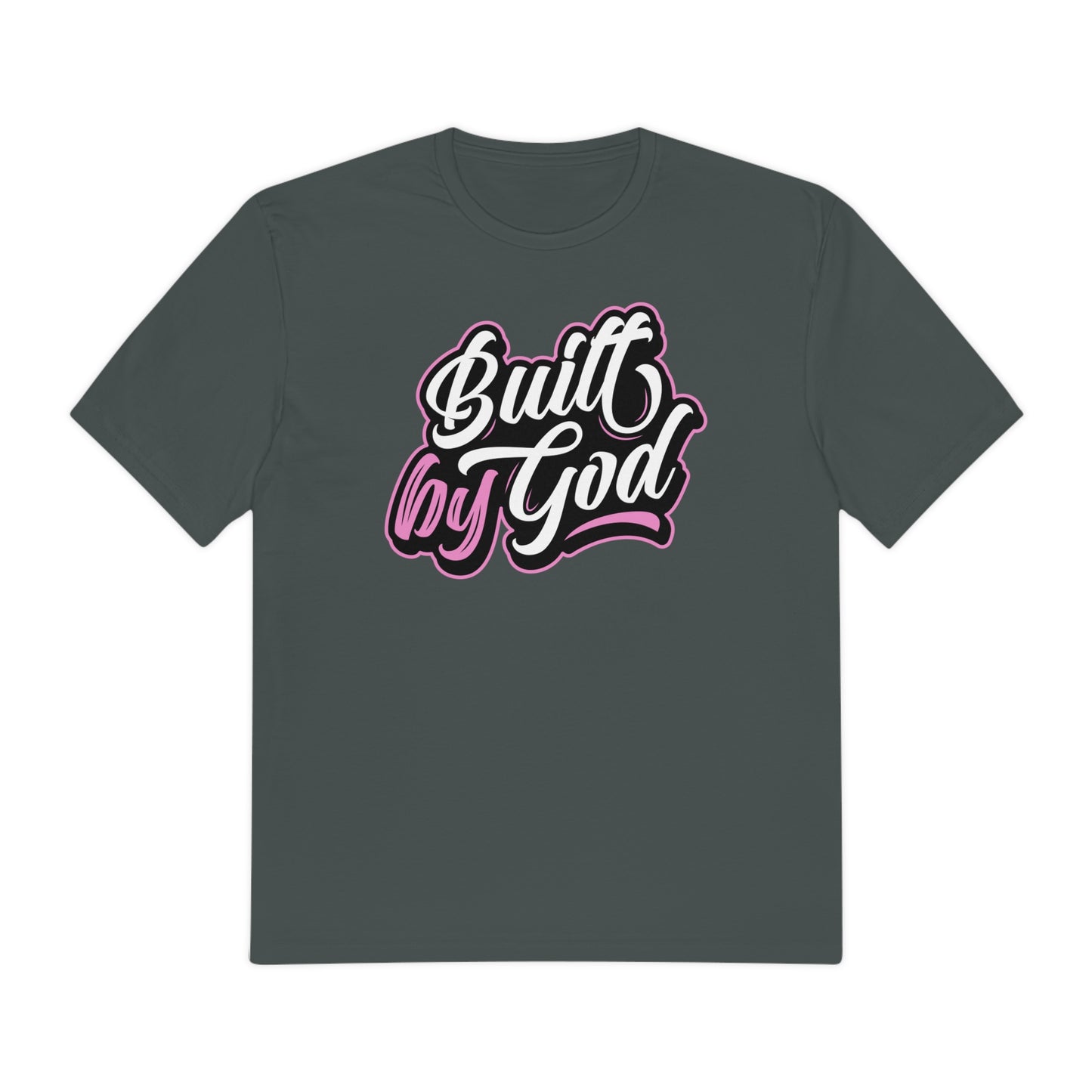 Built by God-  White on Pink (Unisex)